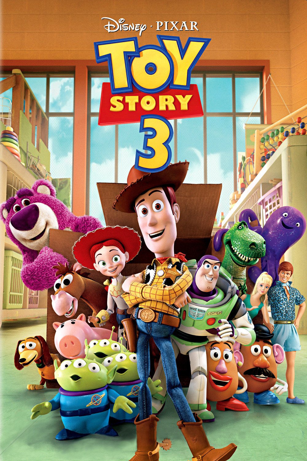 Toy Story 3 movie poster family silk wall print 20 inch x 13 inch